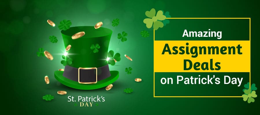 St Patrick's Day Assignment Deals
