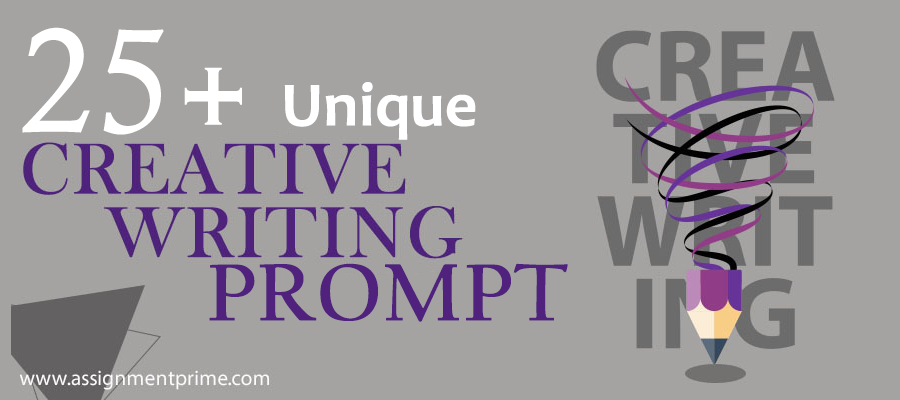 25+ unique creative writing prompts