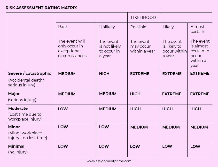 risk assessment 12