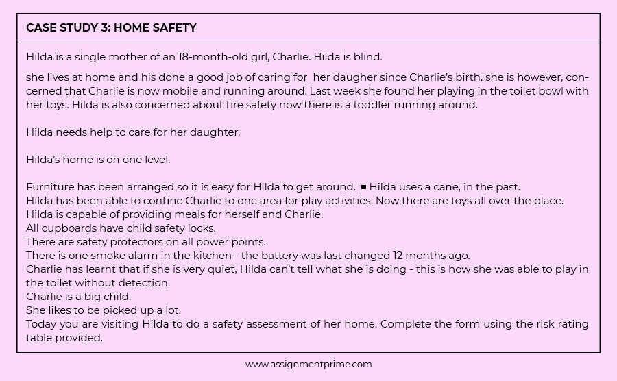 case study home safety