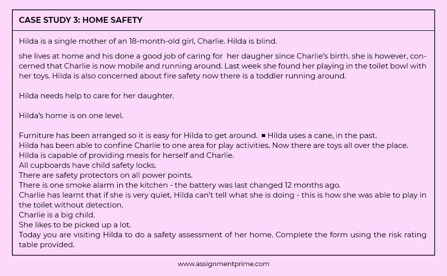 case study home safety